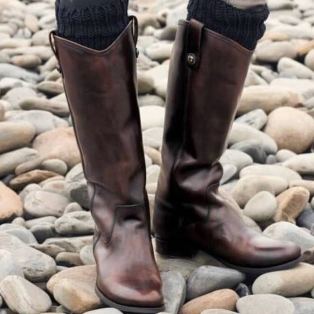 Frye Melissa Button Slip-On Boots - Picture 5 of 5